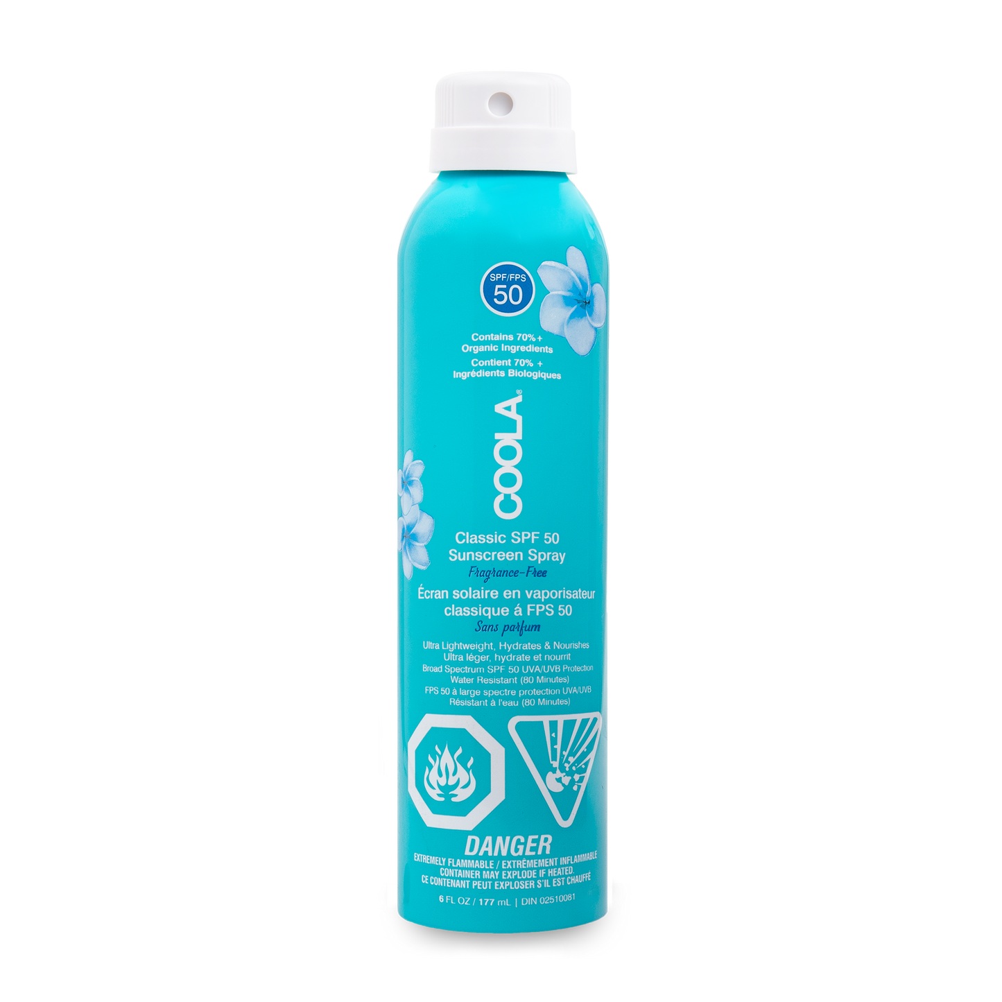Écran solaire en vaporisateur FPS50 - Sans fragrance
