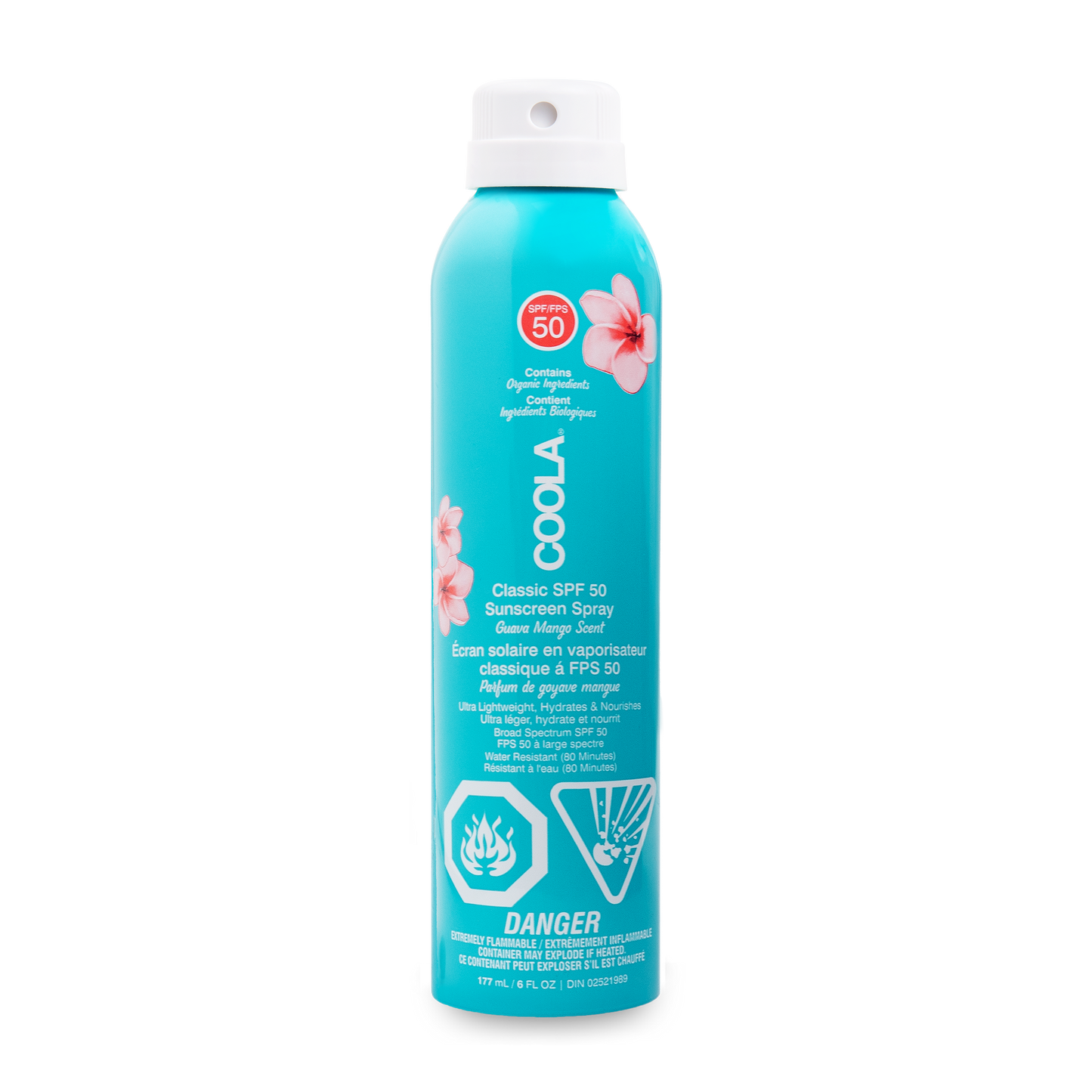 Écran solaire en vaporisateur FPS50 - Goyave et mangue