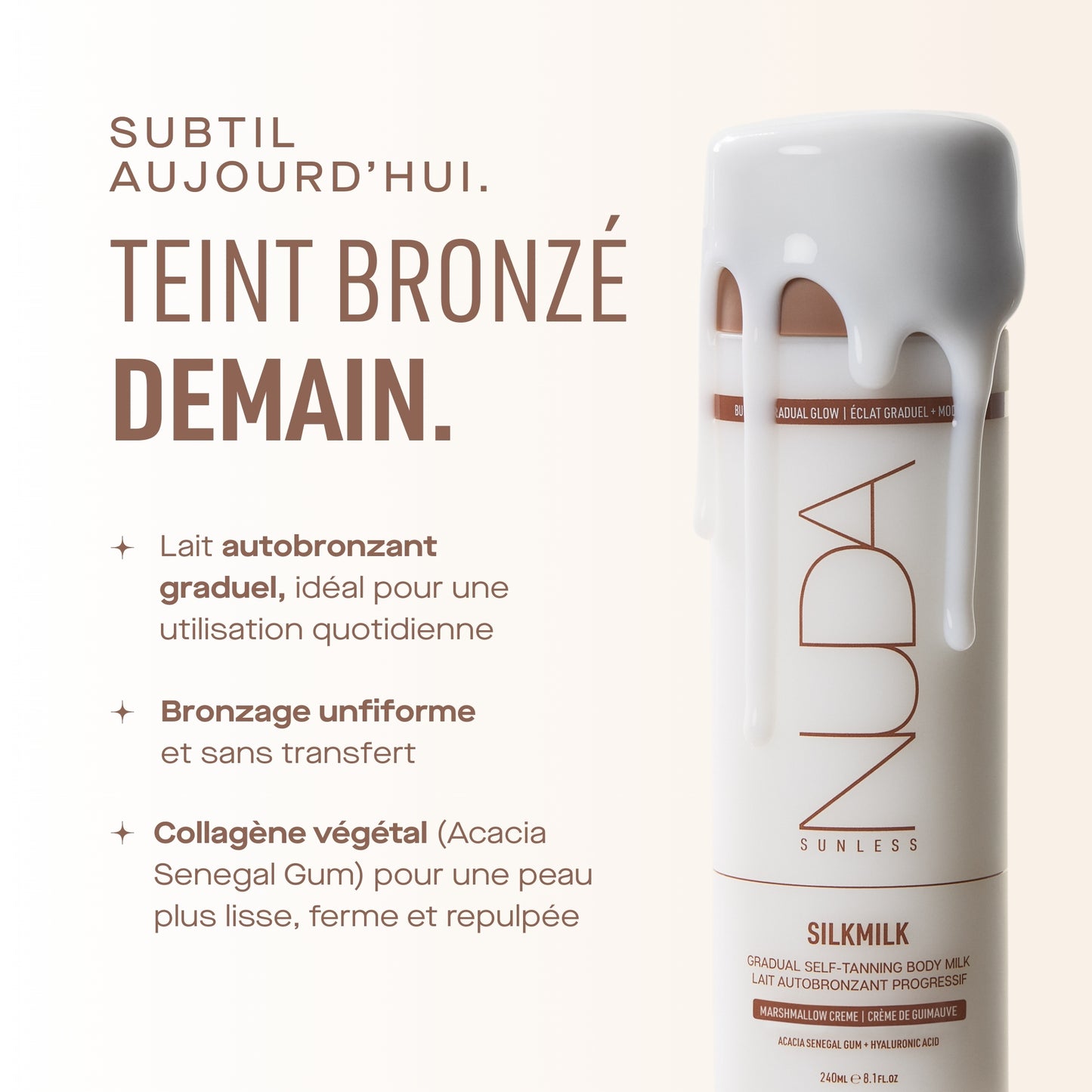 SILKMILK - LAIT AUTOBRONZANT PROGRESSIF